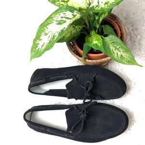 Cole Haan Air Grant Moccasin Driver Black Suede